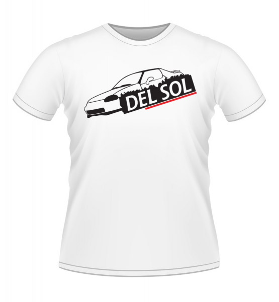 Koszulki z nadrukiem - Honda CRX Del Sol
