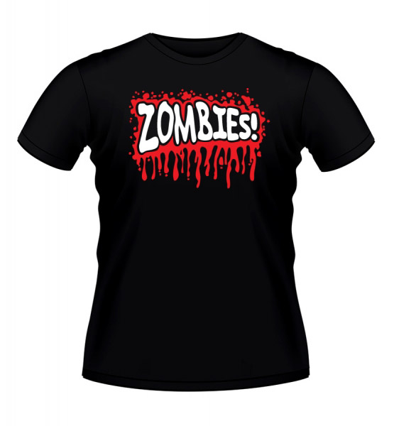 Koszulki z nadrukiem - koszulki zombi