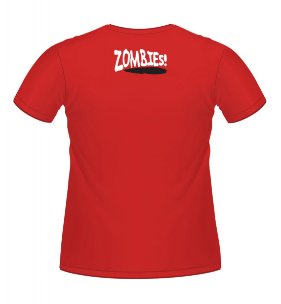 Koszulki z nadrukiem - koszulka zombi
